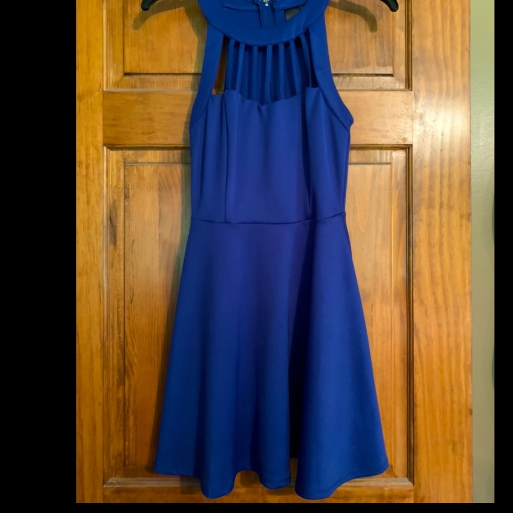Trixxi blue semi formal dress